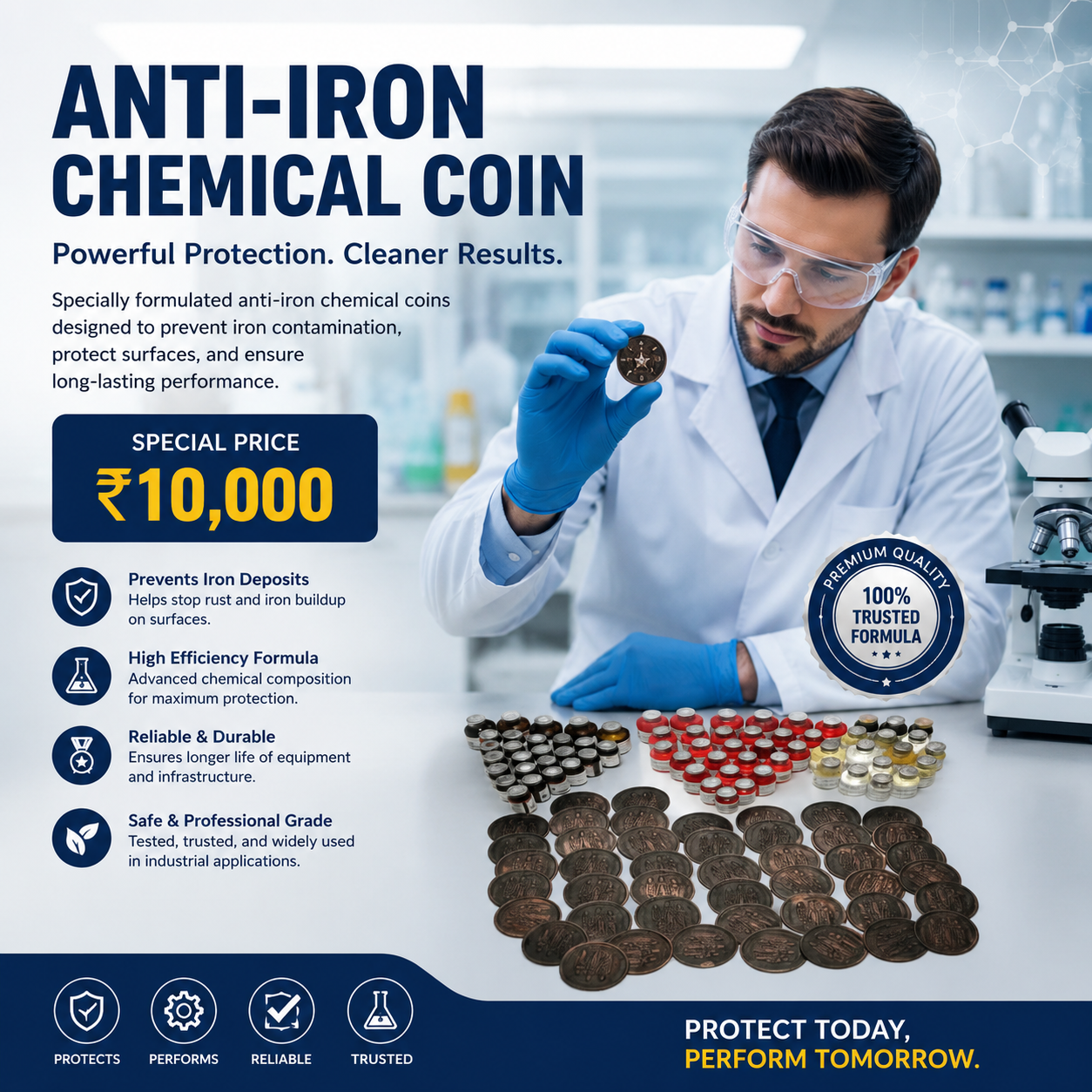 Anti-iron chemical Coin just 10,000₹